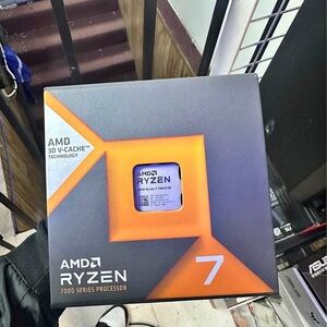 AMD Ryzen 7 Processor - Black and Orange